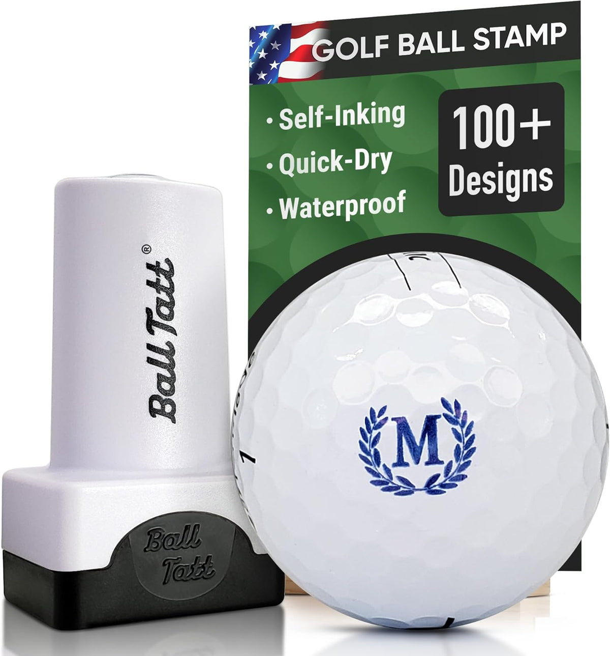 Golf ball stamp