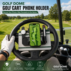 Golf Cart Steering Wheel Phone Mount